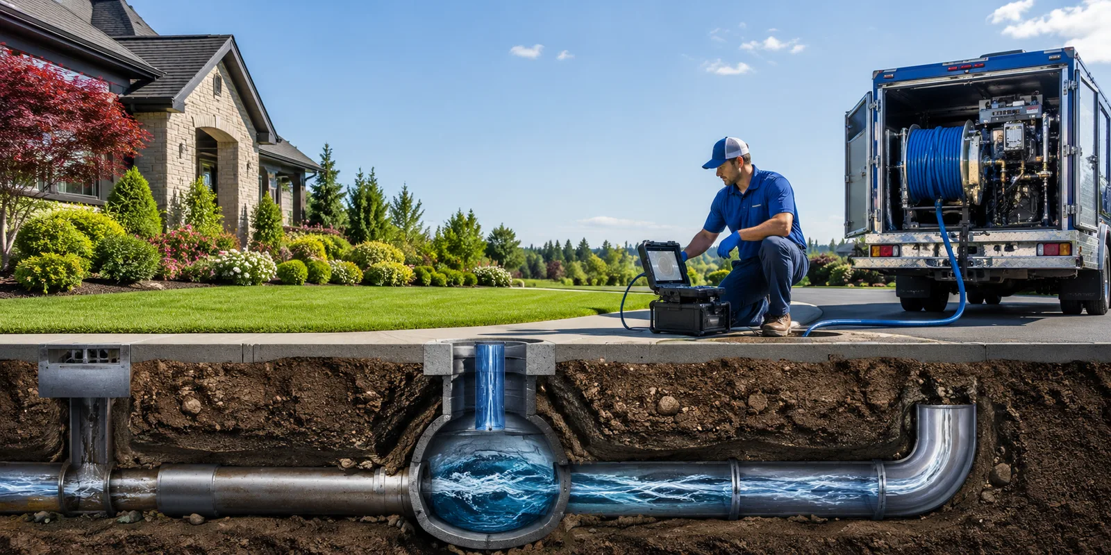 Drainage restoration information for Ellenburg Center, NY